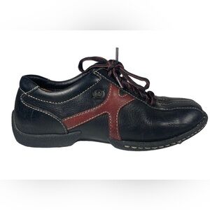 Born Black and Brown Leather Shoes